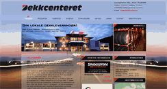 Desktop Screenshot of dekkcenteret.no